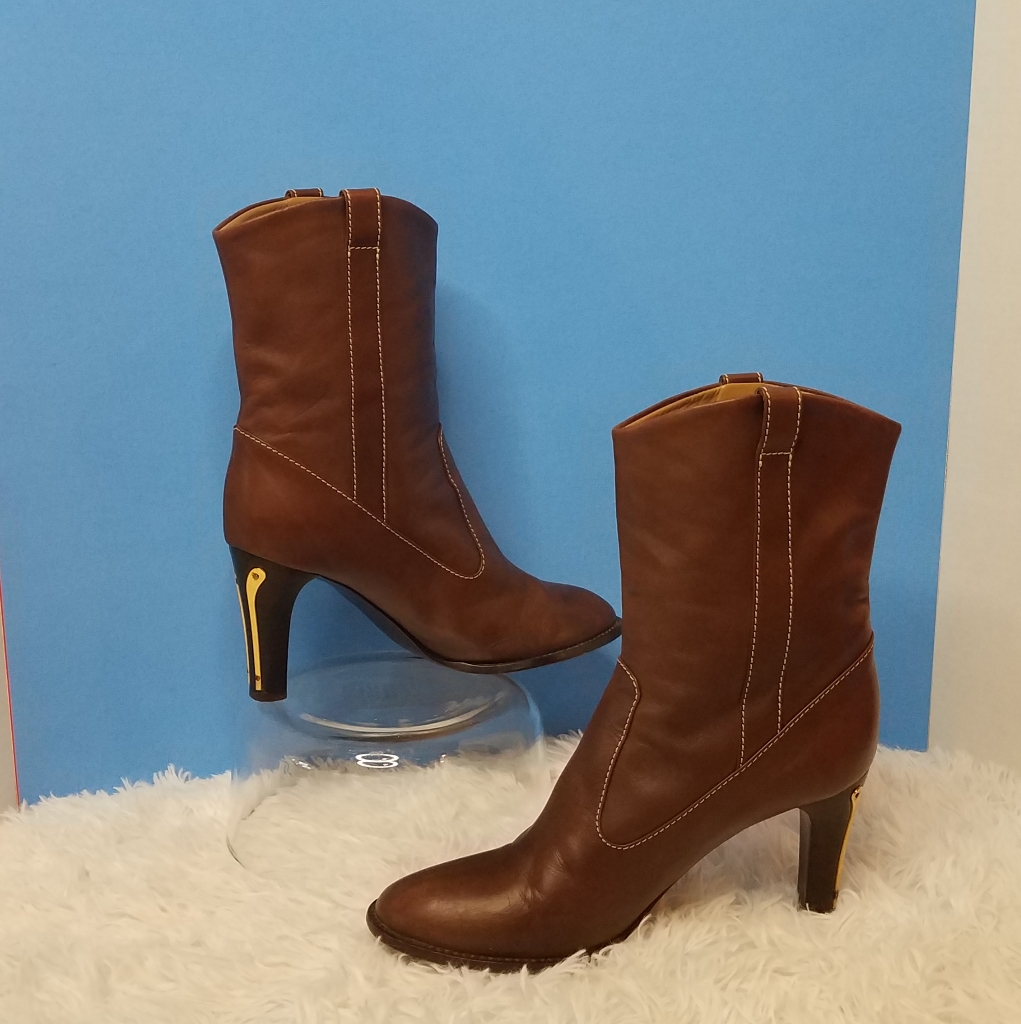 Chloe Mid Heeled Boots